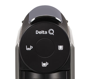 Machine à café capsule Delta Q Mini Qool Grise
