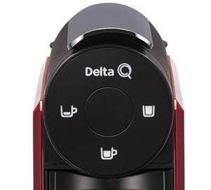 Machine à café capsule Delta Q Mini Qool rouge