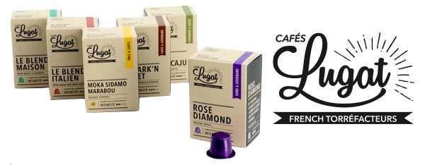 capsules compatibles nespresso cafÃƒÂ©s lugat