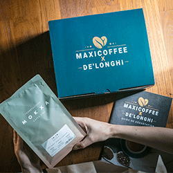 Espresso broyeur cafe coffret cadeau DeLonghi