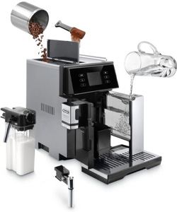 Machine à café automatique DeLonghi Perfecta Deluxe FEB 460.80.MB