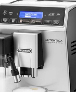 Expresso broyeur DeLonghi Autentica Silver 29.660.SB