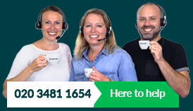 Customer service 020 3481 1654