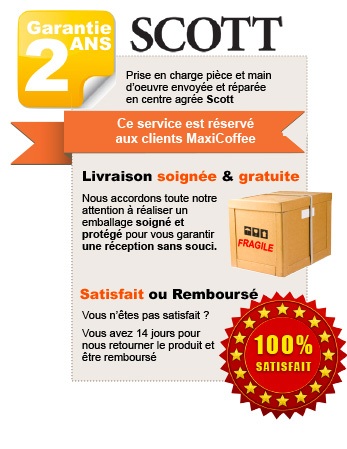 Garantie blender scott