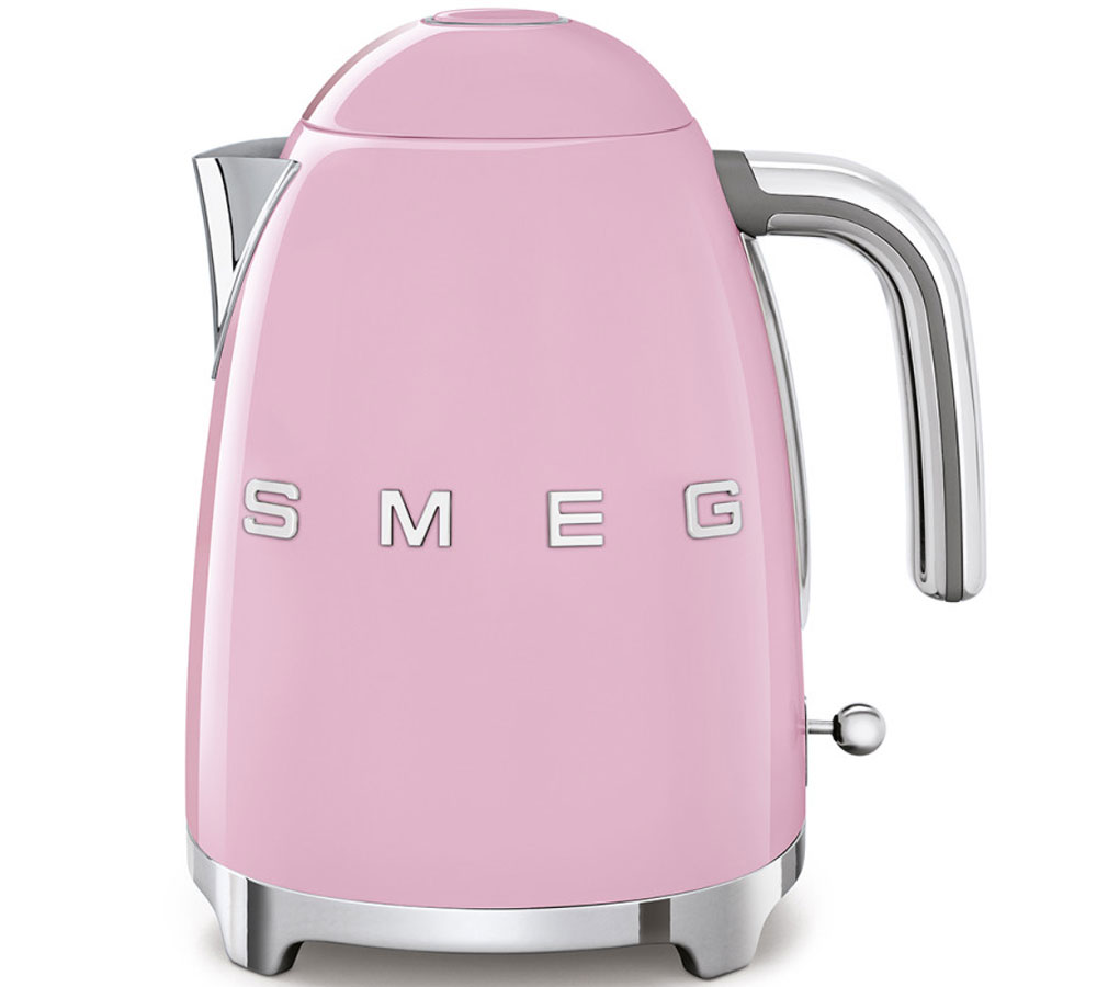 bouilloire smeg rose
