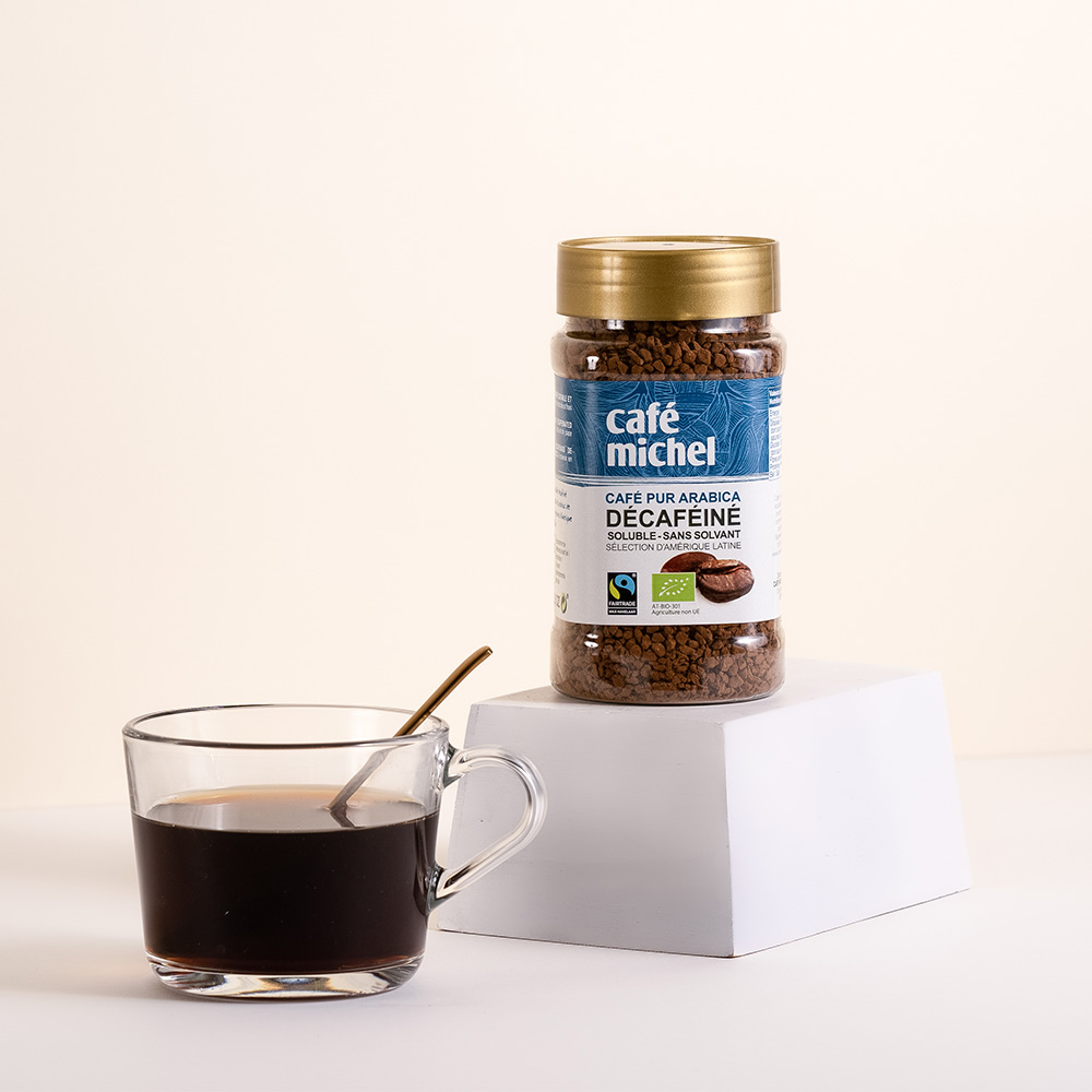cafe soluble decafeine