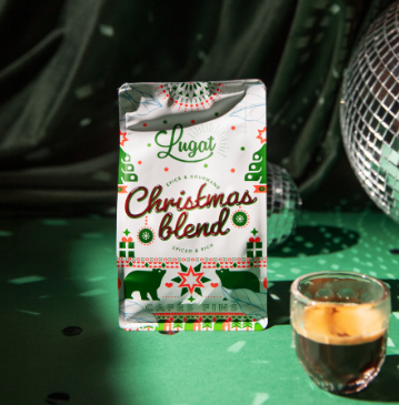 christmas coffee beans