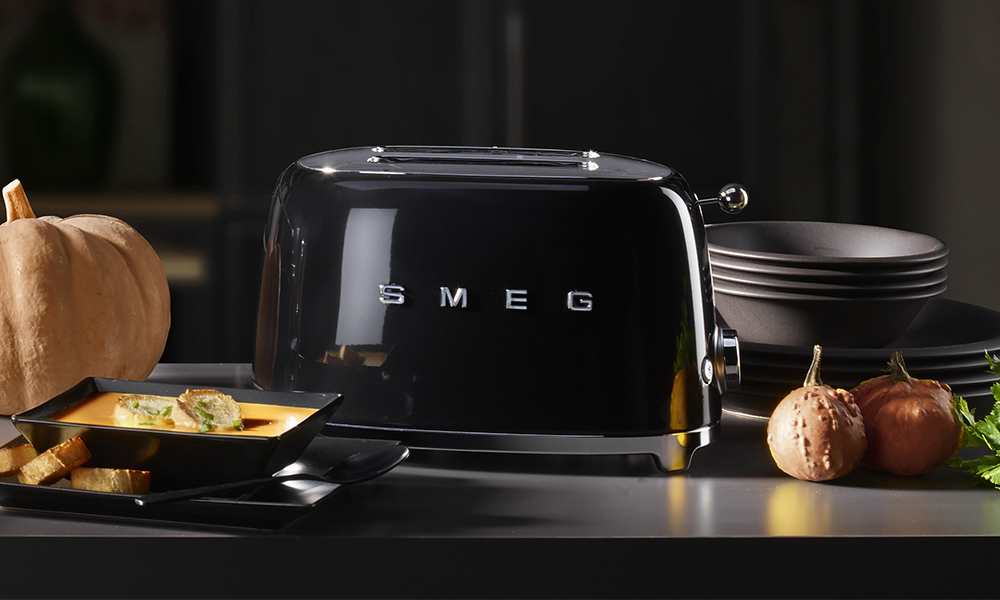Grille Pain SMEG Noir 