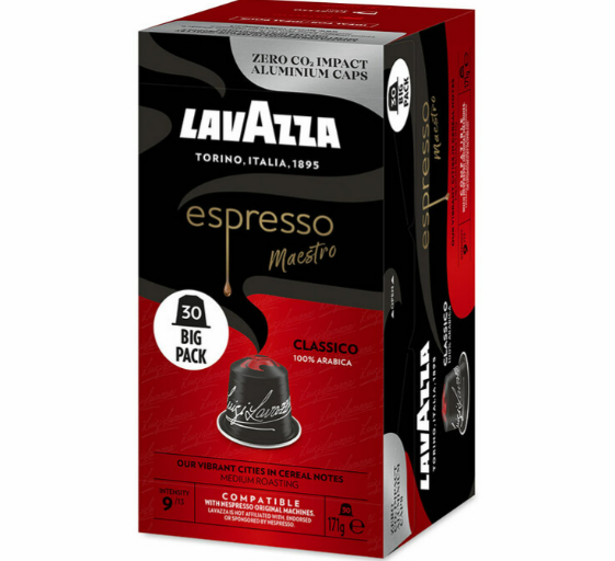 lavazza nespresso pods