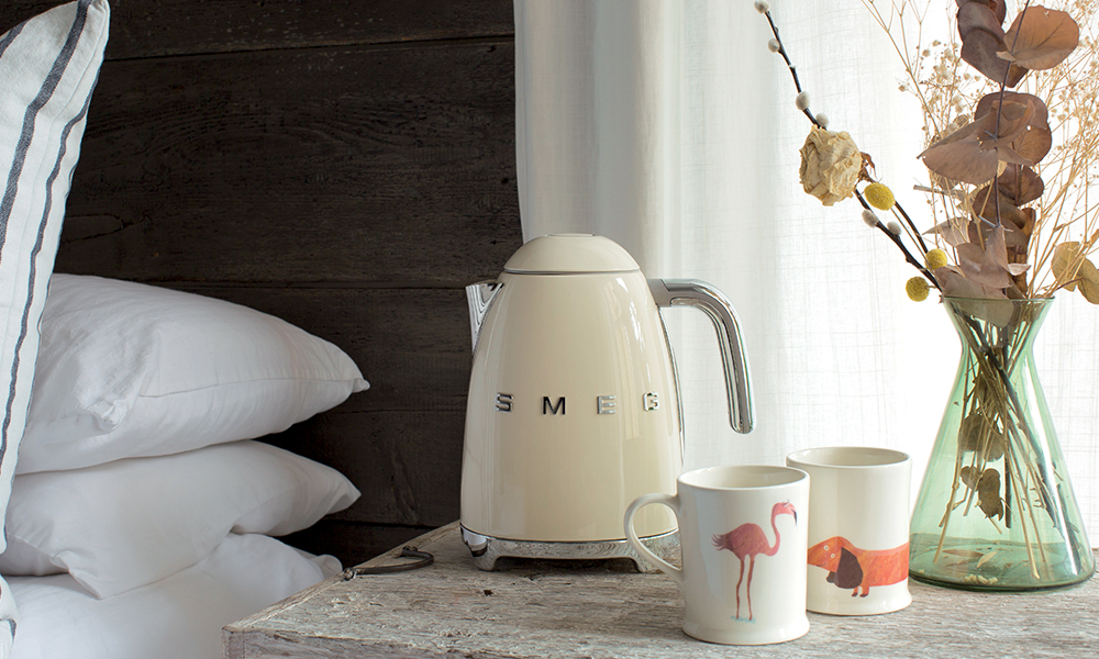 Bouilloire SMEG crème