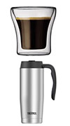 verres expresso, mugs isothermes, accessoires barista et bouilloires