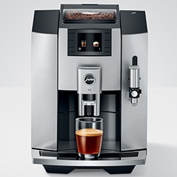 Design expresso broyeur Jura E8 Moonlight Silver 2020