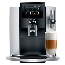 Design Jura S8 Moonlight silver machine à café grain