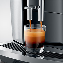 Boissons machines à café grains Jura E8 Moonlight Silver