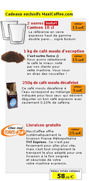 cafeti&egrave;re filtre Briel et MultiPro Series