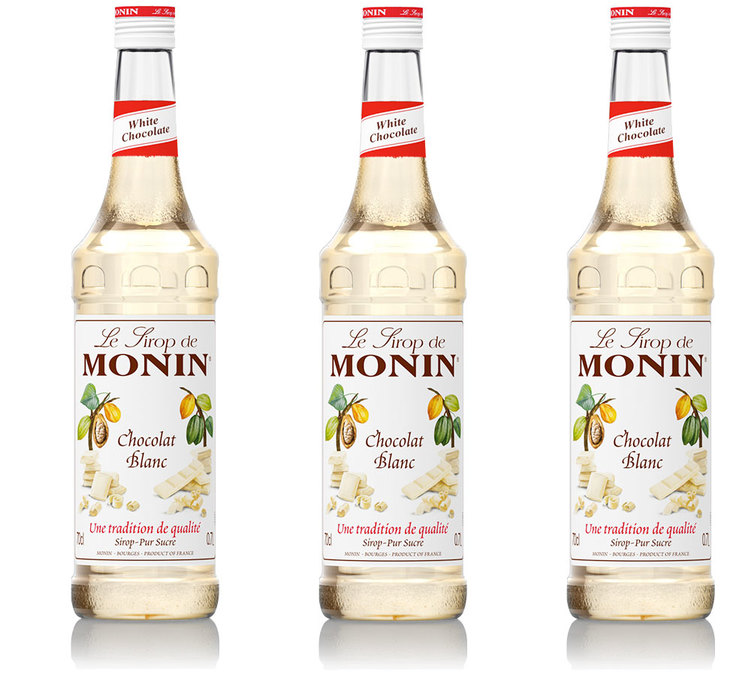 Monin Vanille sans sucre 700 ml + Caramel sans sucre 700 ml + 2 x pompe