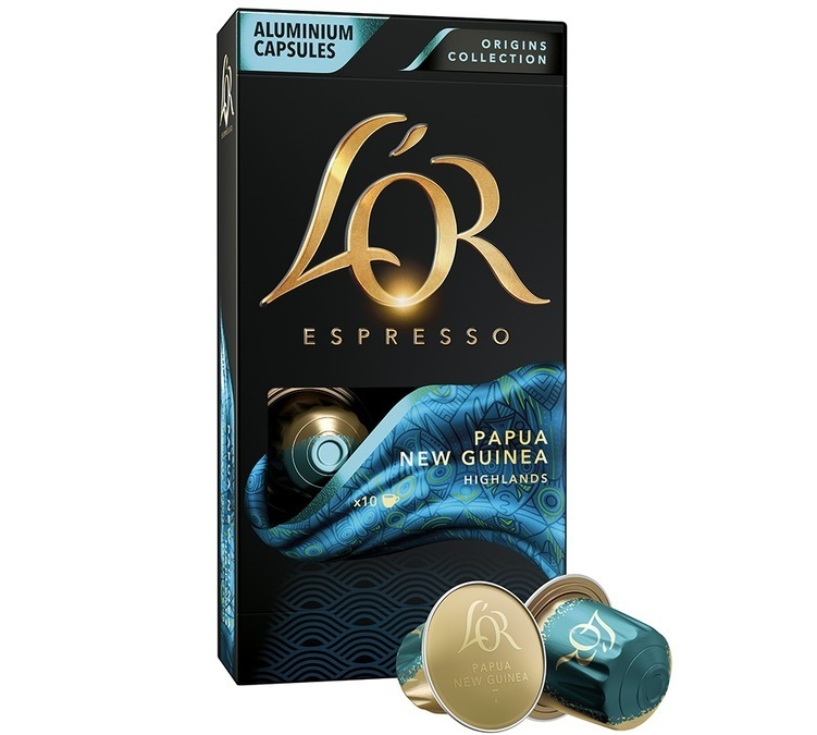 L'Or Espresso Capsules Papua New Guinea Nespresso Compatible x 10