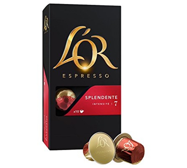 10 capsules Splendente L'Or Espresso pour Nespresso