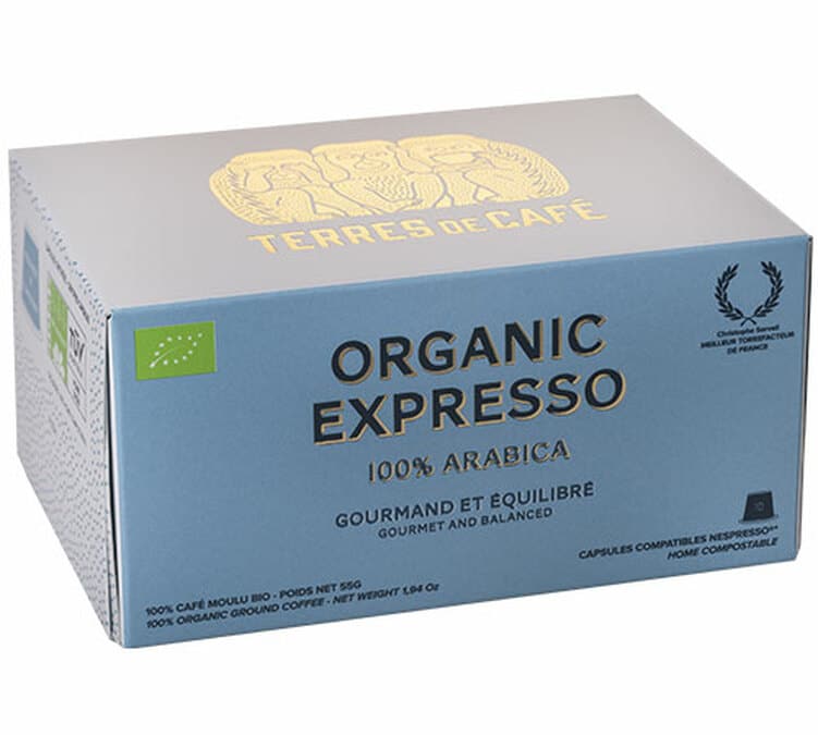 Café expresso Bio capsules compatibles Nespresso® x10