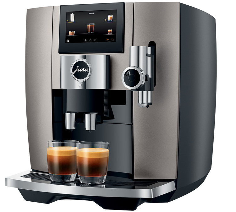 JURA J8 Midnight Silver Machine à café à grain Garantie 3 ans