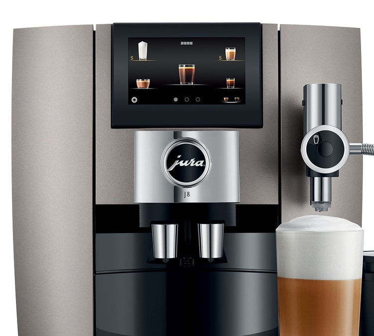 Jura J8 Midnight Silver (EA) - Machine à café en grains automatique