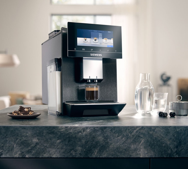 SIEMENS EQ.900 TQ907R05 Black Inox - Machine à café à grain