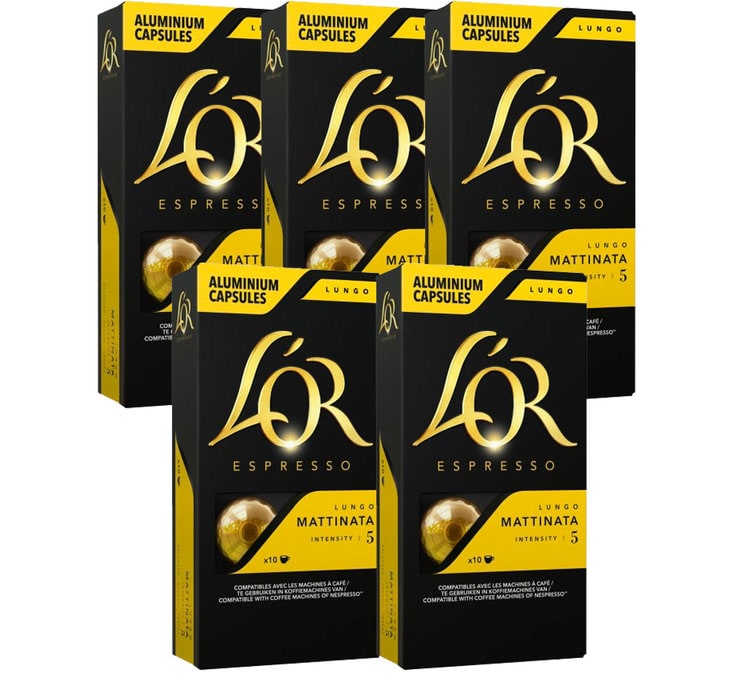 Capsule L'Or Lungo Mattinata x50 - L'or Barista et Nespresso®