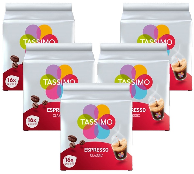 80 dosettes TDiscs Espresso Classique Tassimo