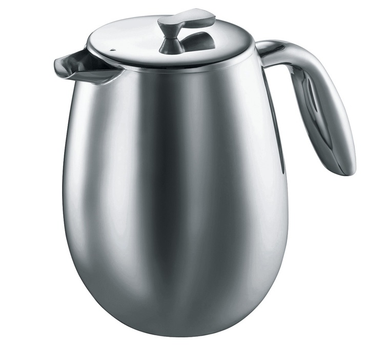 Bodum Columbia doublewall brushed stainless steel French Press 1.5L