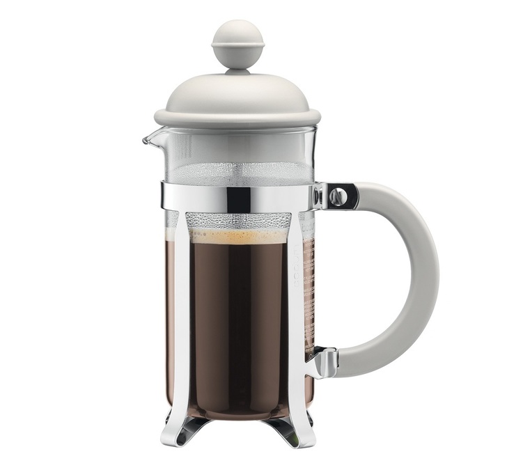 Bodum Caffettiera French Press in creamy white 350ml