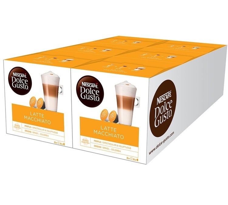 Nescafe Dolce Gusto Latte Macchiato pods x 48 drinks