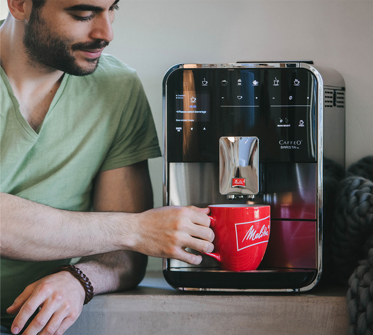 Melitta Barista T Smart Argent, Machine à Café à Grain avec Broyeur, Connectée Melitta Barista T Smart Argent, Machine à Café à Grain avec Broyeur, Connectée