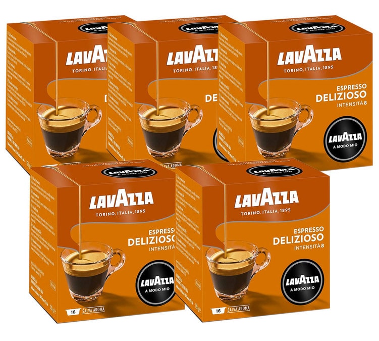 Lavazza Capsules A Modo Mio Café Espresso Delizioso - 16 capsules