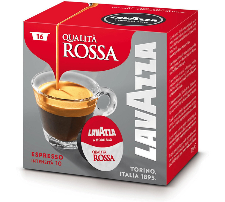 capsule lavazza a modo mio qualita rossa x16