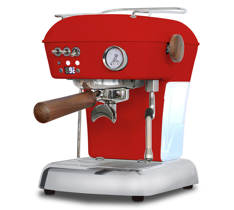 Machine expresso avec percolateur Ascaso Dream PID rouge