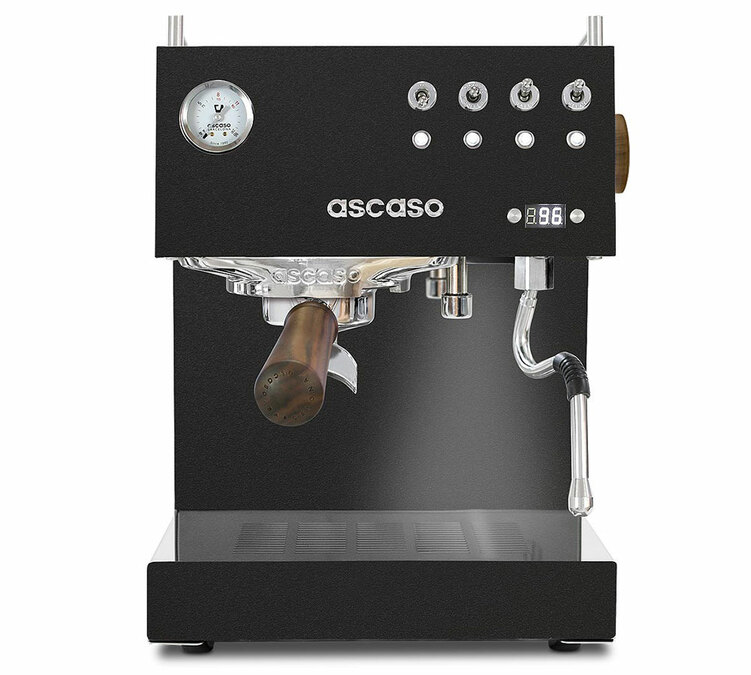 Machine expresso ASCASO Steel Duo PID noire et bois