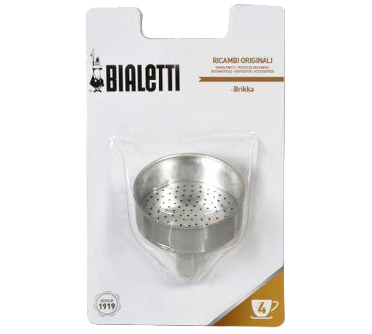Bialetti funnel filter for Brikka moka pots (4 cups)