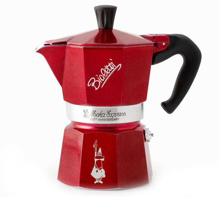 Bialetti Moka Express moka pot Special 100th Anniversary 6 cups