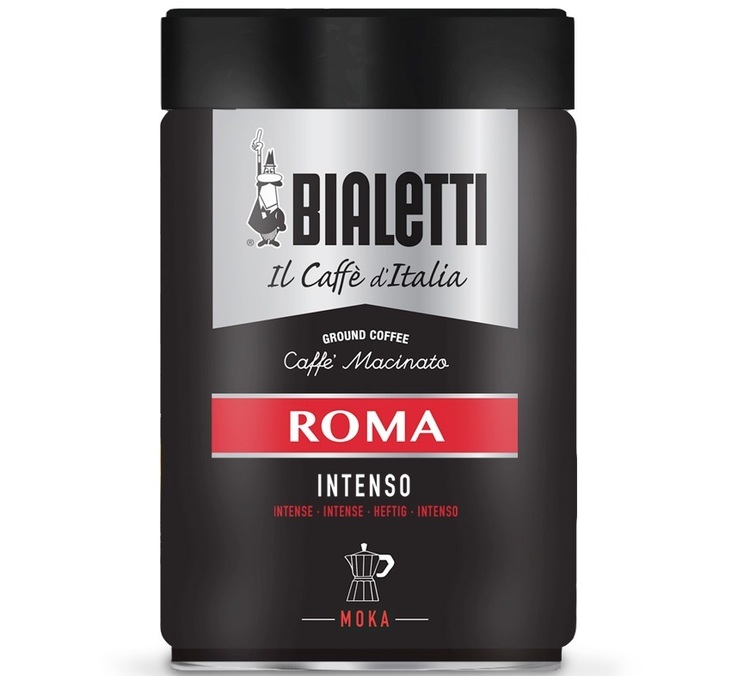 Bialetti Roma ground coffee for moka pots 250g