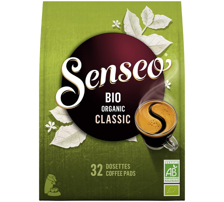 Grossiste Café Bio Organic Classique X32 Dosettes - SENSEO