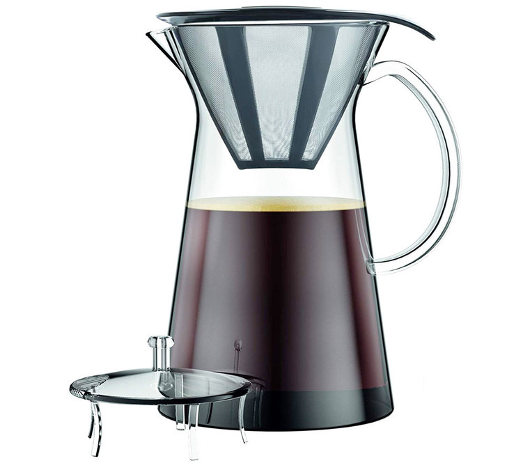 Cafetière filtre Bodum Cin Cin 8 tasses avec filtre permanent en inox