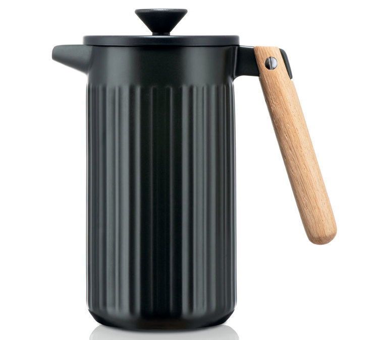 Bodum Douro porcelain French Press with oak handle 1L