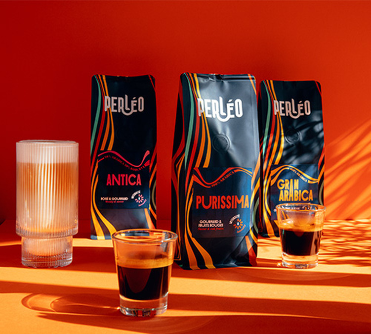 Café en grain perléo espresso Antica