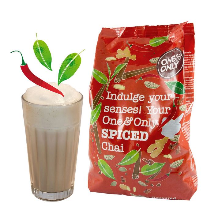 One&Only Spiced Chai Instantpulver 1kg - Gewürztee Mit Zimt & Kardamom