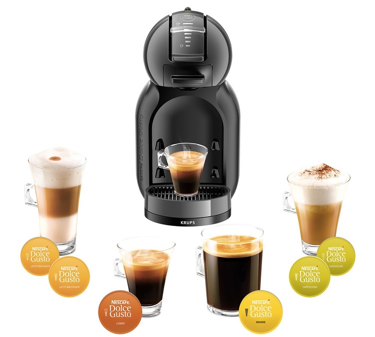 Machine à capsules Nescafe Dolce Gusto Mini Me YY1500FD Noir + offre cadeau