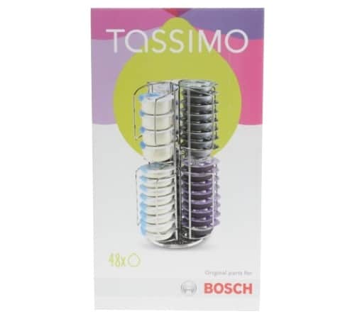 Support capsules rotatif pour 52 dosettes Tassimo Bosch D642821