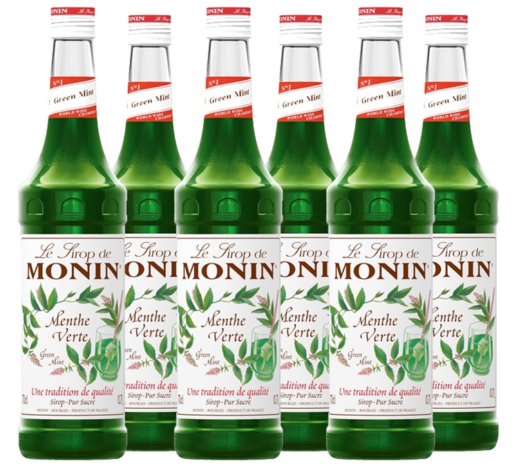 Arome Menthe 6 X 1 L Sirop Monin