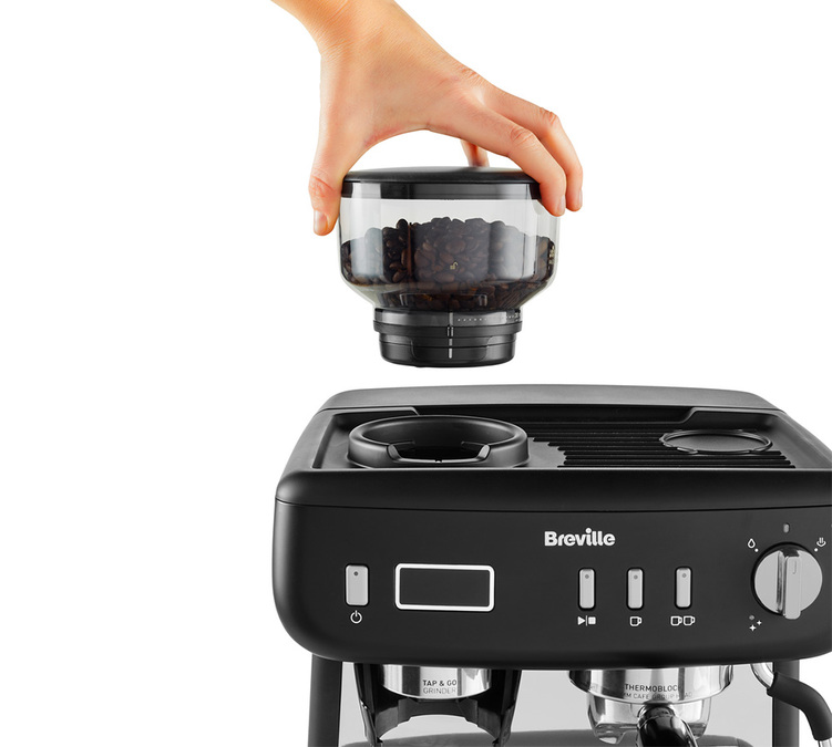 machine à café avec broyeur Breville Barista Max + 