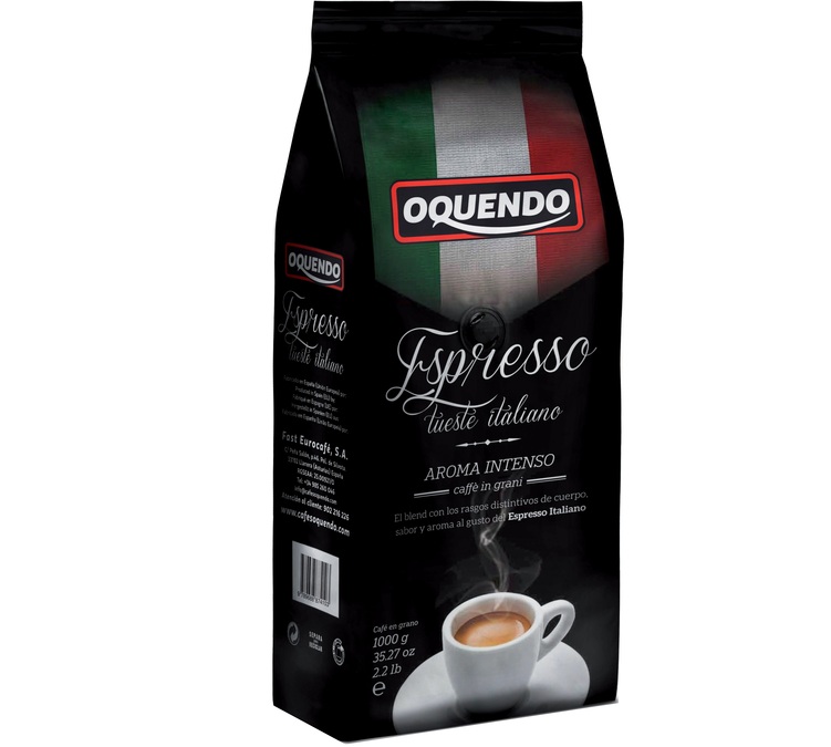 1kg café en grains Espresso Italiano Oquendo