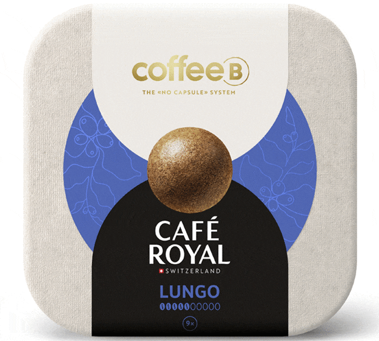 90 Coffee Balls Lungo Bio - Boules de café haut de gamme 100% compostable -  Spécialement conçues pour l'utilisation de la machine à café CoffeB by Café  Royal : : Epicerie